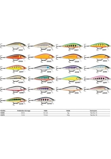 Rapala Countdown Elite Yapay Balığı