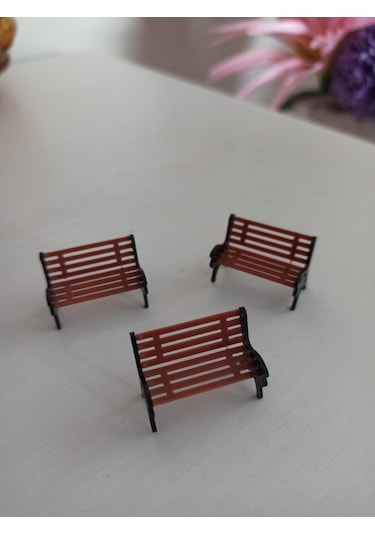 Hureggo Concept Mini Maket Bank Seti 3'lü & 3 Cm