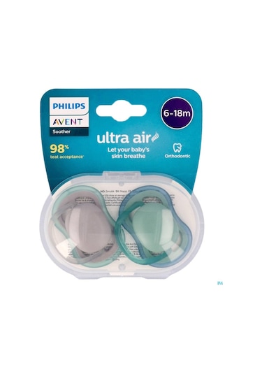 Philips Avent Ultra Air Emzik 6-18 Ay 2li Kız Scf085/16