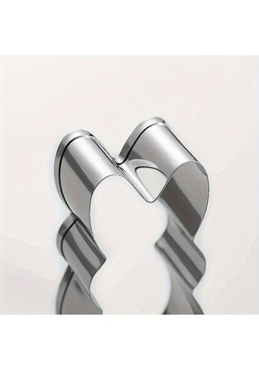 Paskalya Kurabiye Kalıbı Tavşan Kalıbı Çizgi Film Buharda Pişirilmiş Çörek Kesme Kalıbı Kek Pişirme Malzemeleri Gümüş