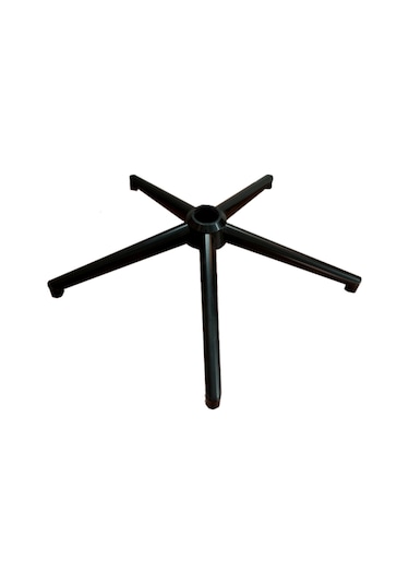 Turaofis Tura Ofis Ahtapot Siyah Metal Ayak Ofis Koltuğu Yedek Parçası