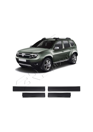 Dacia Duster Uyumlu 2010-2017 Abs Kapı Eşiği 4 Parça