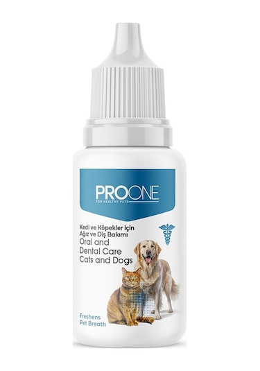 Pro One Kedi ve Köpekler İçin Ağız ve Diş Bakım Losyonu 50 ML