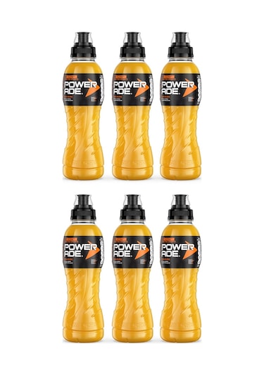 Powerade Sun Rush 500 Ml Portakallı Spor İçeceği X 6 Adet