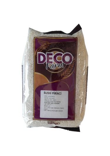 Deco Farm Sushi Pirinci 1 KG