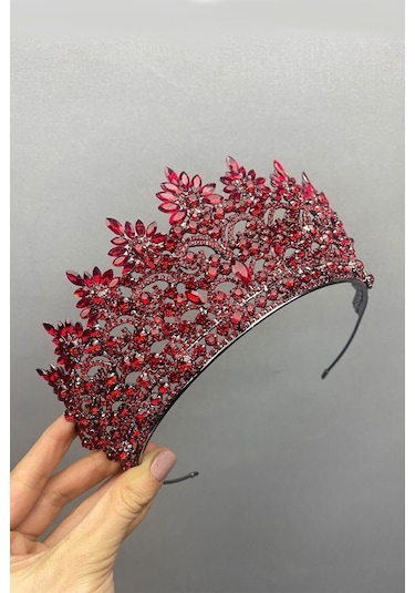 FdayAksesuar Kadın Saç Aksesuarı Angelina Gelin Kına Tacı FRDY31682