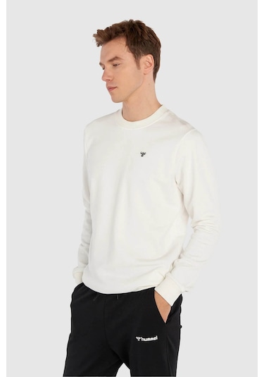 Hummel T-ıc Ico Beyaz Erkek Sweatshirt 921835-9003 Beyaz