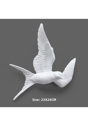 Teltree Halka Balkon Mutfak Dekoru Için Kreatif 3d Kuş Tasarımı Zeytin A Modeli Modern Duvar Askısı Diğer