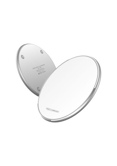 Qingmipy 15w Hızlı Kablosuz Şarj Pedi - İos/android Uyumlu, Çoklu Koruma, Kılıfla Şarj, Led Göstergeli