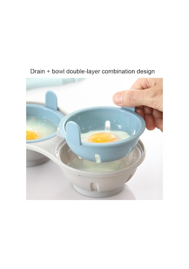 Mikrodalga Buğulanmış Yumurta Plakası Yumurta Kalıbı