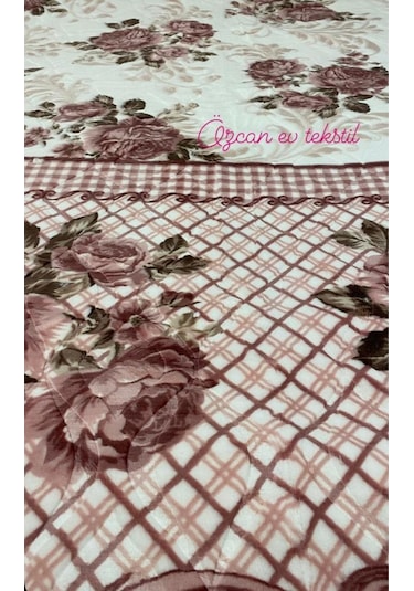 Sarar Çift Kişilik Battaniye-rosery Gül Kurusu Sarar10