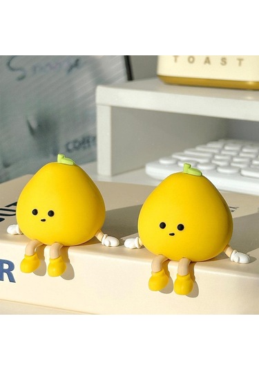 Homyl 2 Adet El Yapımı Sevimli Dekorasyon Küçük Heykelcikler Çok