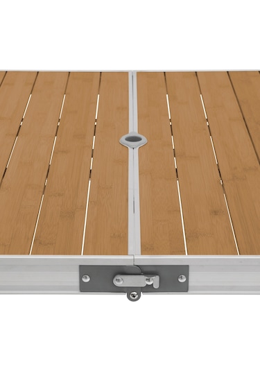 Outwell Dawson Picnic Table Premium Bambu Katlanır Sandalye Masa Seti