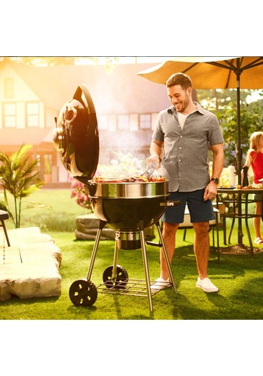 Napoleon Professional 22 Kömürlü Mangal Barbekü 57cm Siyah