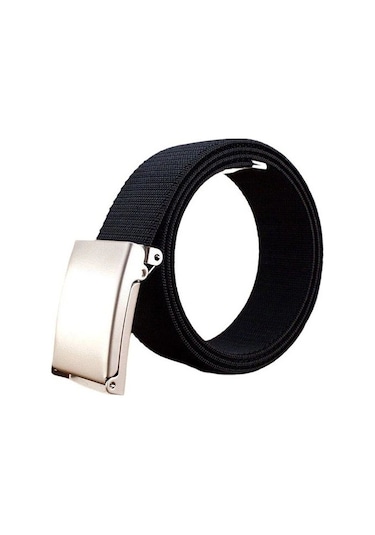 Metal Tokalı Taktikal Tarz Bez Kemer