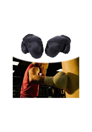 Suntek Mma Eldiven Fitness Dövüş Sanatları Nefes Alabilir Siyah