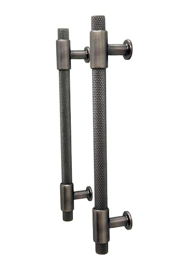 Handles Kulp Mobilya Dolap Mutfak Çekmece Kulpu 158 Mat Skoç Füme 128 Mm 12,8 Cm 2 Adet