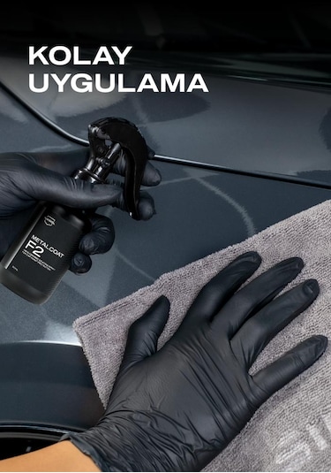 Nasiol Metalcoat F2 Araç Sprey Nano Seramik Kaplama ve Boya Koruma 1 Yıl Dayanım 50 ML Su Leke İtici