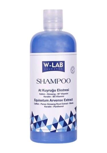 W-Lab Cosmetics At Kuyruğu Eki Şampuanı 400 ML