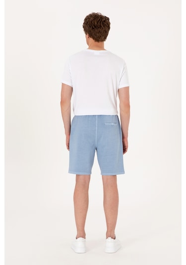 U.s. Polo Assn. Erkek Mavi Şort Örme 50306976-vr036 Mavi