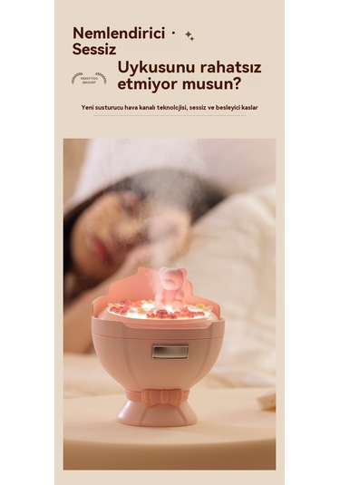 Lyon Buket Nemlendirici Küçük Kullan Usbşarj