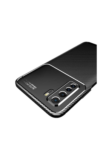 Huawei P40 Lite 5G Kilif Karbon Silikon Case 362048314