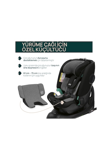Chicco Fullseat Oto Koltugu Black Satın 05087190450000