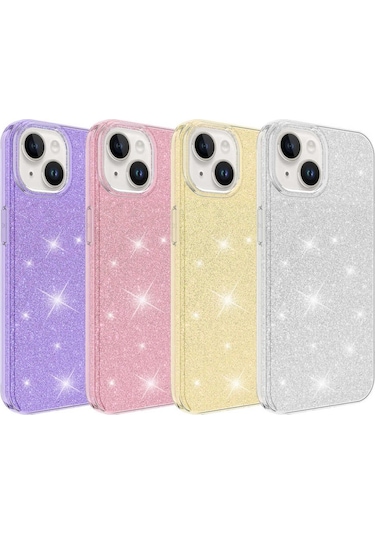 Apple Uyumlu iPhone 14 Plus Kilif Zore Shining Silikon 561210824