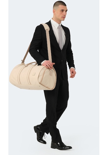 Forelli TRAVELLER Unisex  Krem Seyahat Çantası