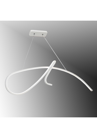 Tt018-By Tt Aydınlatma Imza Modeli Mat Beyaz Led Avize