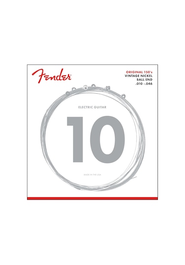 Fender Pure Nickel 10-46 150R Elektro Gitar Teli 0730150406