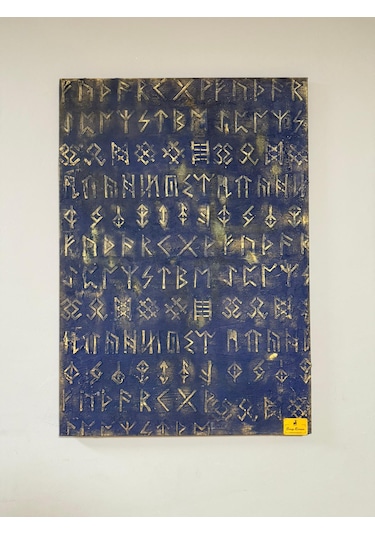 Kabartmalı Göktürk Alfabesi Tablo