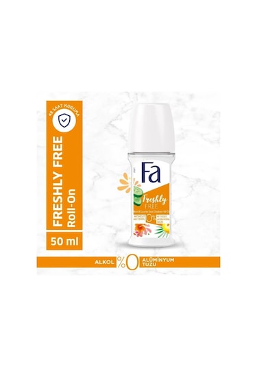Fa Freshly Free Salatalık & Kavun Kadın Roll-On Deodorant 2 x 50 ML