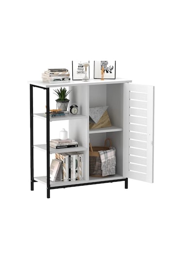 Ağaç Atölyesi – Chiara White Ahşap Dresuar/Dolap/Kitaplık Ceviz