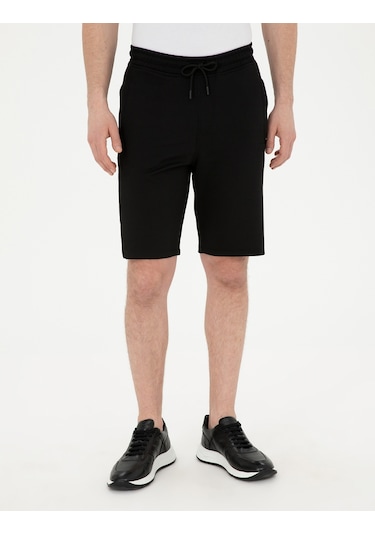 Pierre Cardin Erkek Siyah Şort Örme 50285211-vr046 Siyah