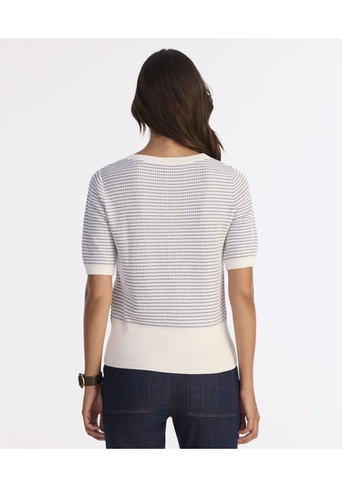 Yargıcı Regular Bisiklet Yaka Kısa Kol Kazak 25kktr2020x 037 Ekru