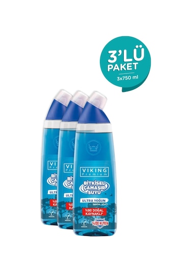 Viking Premium Çamaşır Suyu Sandal Ağacı 3 x 750 ML