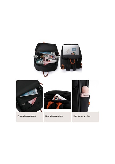 Erkekler Sırt Çantaları Kadınlar Oxford Su Geçirmez Sırt Çantası Çok Renkli