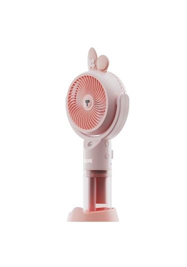Asonic Afn26 Pembe 400mah 2 Kademe Nemlendirici Sprey Usb Fan