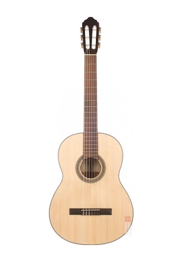 Cort Ac200Op Klasik Gitar, Open Pore, Masif Ladin Kapak