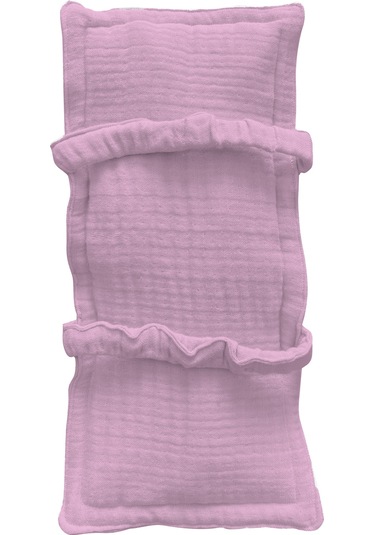 Pamuk Muslin Bebek Emzirme Yastığı Ter Emici Kol Yastığı Gülkurusu