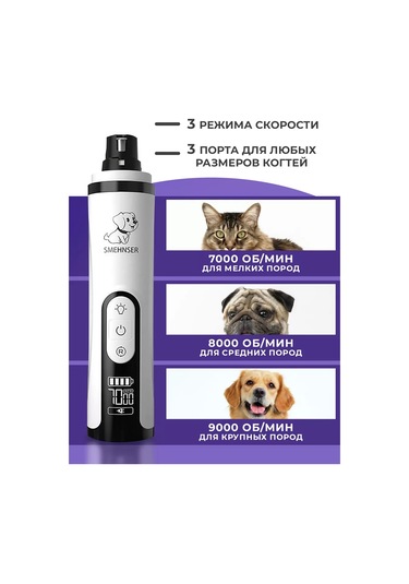 Betti Köpekler Ve Kediler İçin Elektrikli Güvenli Tırnak Mavisi 244297183