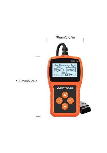 Maoyaya Araç Arıza Tespit Cihazı - Obd2 Okuyucu, Pil Testi, Canlı Veri Ve 9000+ Arıza Kodu İle Profesyonel Tarama Aleti