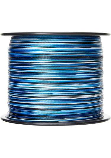 Hokkaido Strike Blue Camo 8 Katlı 0.40.-mm 150-metre Örgü Misina