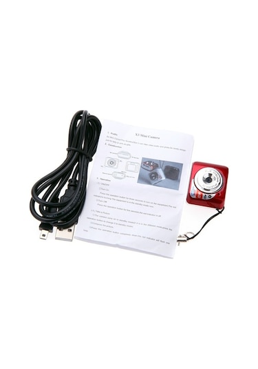 Trendooze Springsun Taşınabilir Mini Yüksek Tanımlı Dijital Kamera Mini Dv Desteği 32gb Tf Kartı Mikrofonlu Ni