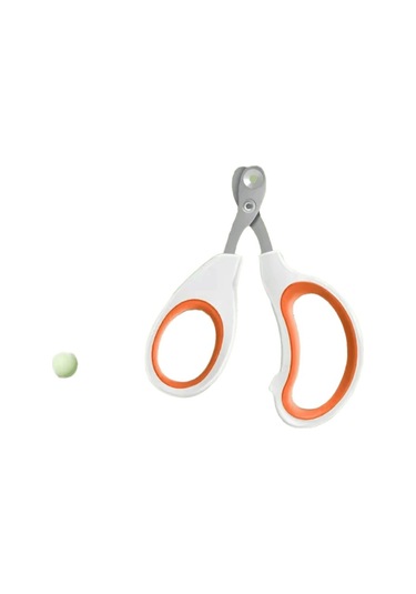 Soulader Kedi Tırnak Makası Köpek Tırnak Makası Pençe Düzeltici Makas Küçük Evcil Hayvanlar İçin Profesyonel Dairesel Delikli Güvenlikli Pet Bakım Aleti