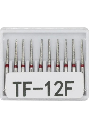 Diş Elmas Burs 10 Adet/takım Fg Çaplı Matkap Ucu 1.6mm Yüksek Hızlı Saplı Tc/tf/tr/bc/dı/ex/fo/sf/sı/so Serisi Matkap Uçları Silver Color