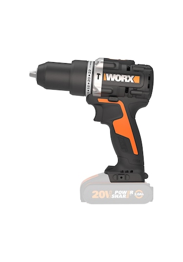 Worx WX352.9 20 V Kömürsüz Profesyonel Şarjlı Darbeli Matkap