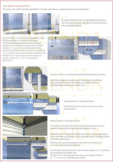 As Perde Pvc - Cam Balkon Uyumlu Ekonomik Plise Perde Vidalı
