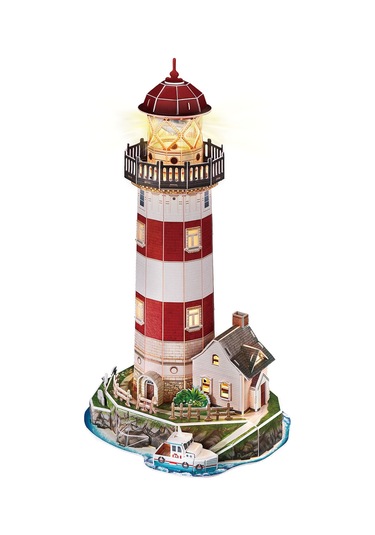 Deniz Feneri 3d Puzzle Led Işıklı L540h